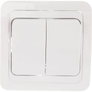 Выключатель 2-кл. СП Валери 10А IP20 бел. UNIVersal В0023