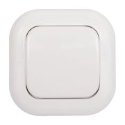 Выключатель 1-кл. 1п 2мод. СП Валентина 6А IP20 С16-040 бел. Кунцево 7643