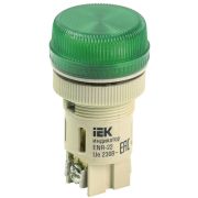 Лампа сигнальная ENR-22 d22мм 240В зел. цилиндр неон GENERICA BLS40-ENR-K06