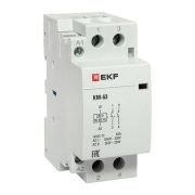 Контактор модульный КМ 63А 2NО (2 мод.) EKF km-2-63-20
