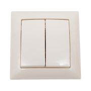 Выключатель 2-кл. СП Селена 10А IP20 С510-379 сл. кость Кунцево 8143