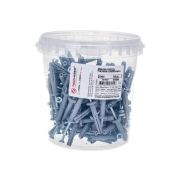 Дюбель-гвоздь 6х40 с грибовидной манжетой полипропилен (уп.150шт) ведро Tech-Krep 101989