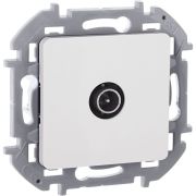Розетка телевизионная оконечная TV Inspiria 10дБ 5-862мГц механизм бел. IEK 673870