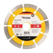 Диск отрезной алмазный сегментный 125х22.2мм Kranz KR-90-0101