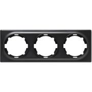 Рамка 3-м Florence черн. 1E52301303 OneKeyElectro 2172830