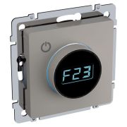 Термостат электронный с индик. BRITE СП IP20 ТС10-1-БрКр механизм беж. IEK BR-RT11-K10