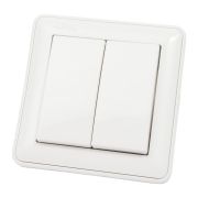 Выключатель 2-кл. СП W59 10А IP20 10AX в сборе бел. SE VS510-252-18