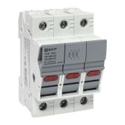 Предохранитель-разъединитель DF 10х38 3п (тип ПВЦ) EKF df103-e