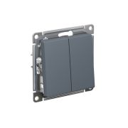 Переключатель перекрестный 2-кл. AtlasDesign 2хсх.7 10АХ механизм грифель SE ATN000773