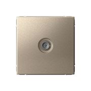 Розетка телевизионная оконечная TV ArtGallery 1дБ механизм шампань SE GAL000591