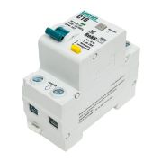 Выключатель автоматический дифференциального тока (АВДТ) 1P+N 16А 10мА A х-ка C ДИФ-103 6кА DEKraft 16338DEK