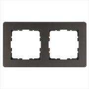 Рамка 2-м G-Flex мокко Jasmart G1102Z