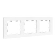 Рамка 3-м Эпика пластик бел. EKF UP1-FPW-03