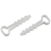 Дюбель-хомут 5-10мм для плоского кабеля NO-224-553 бел. (уп.100шт) Эра Б0066265